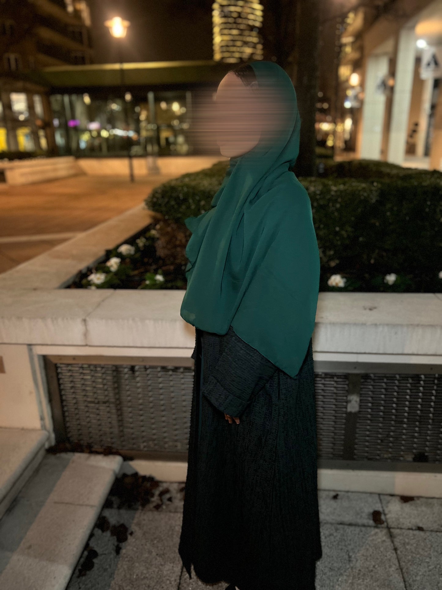 Barakah Abaya Jacket – Emerald Green